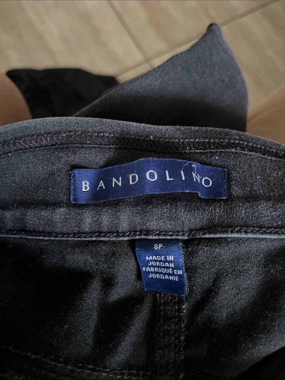 Bandolino Black Waistband Skirt